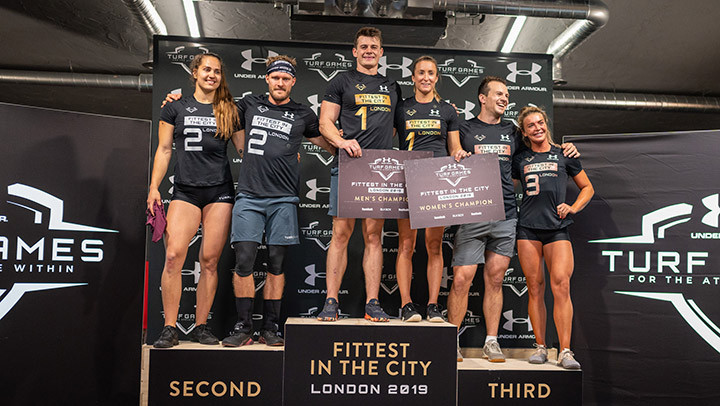 The Turf Games Fittest in the City competition crowns the fittest people in London